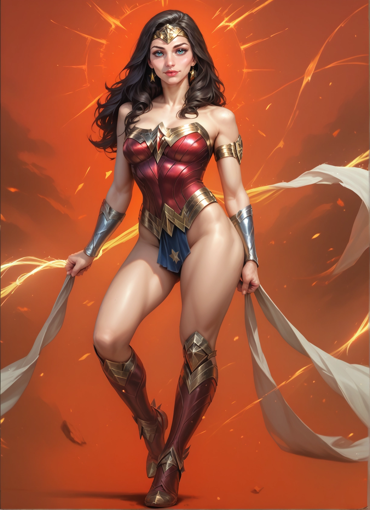 1girl, solo, breasts, jewelry, blue eyes, long hair · Yamete.gg