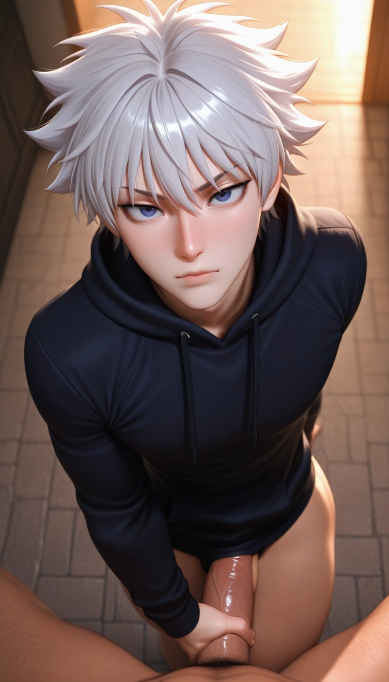 yaoi, multiple boys, 2boys, penis, hood, male focus · Yamete.gg