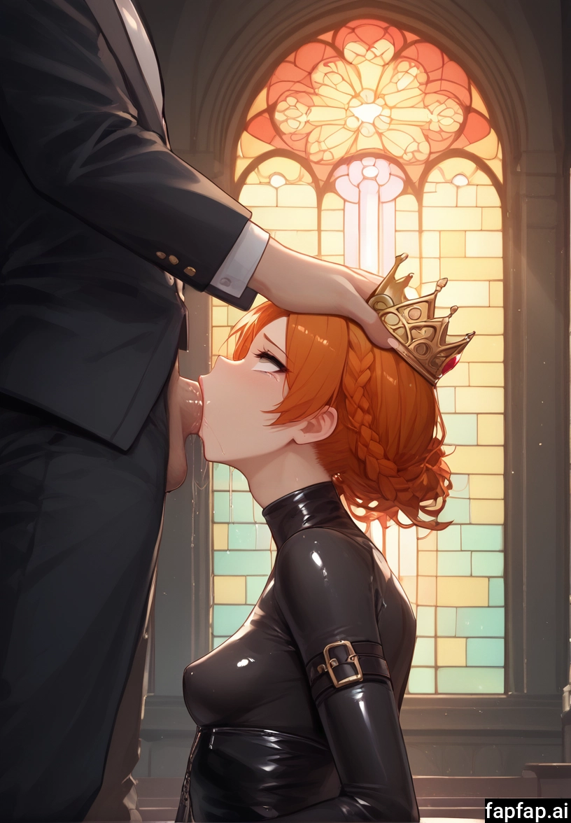 1girl, crown, 1boy, hetero, penis, oral · Yamete.gg
