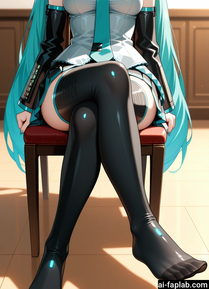 1girl, thighhighs, long hair, solo, skirt, sitting