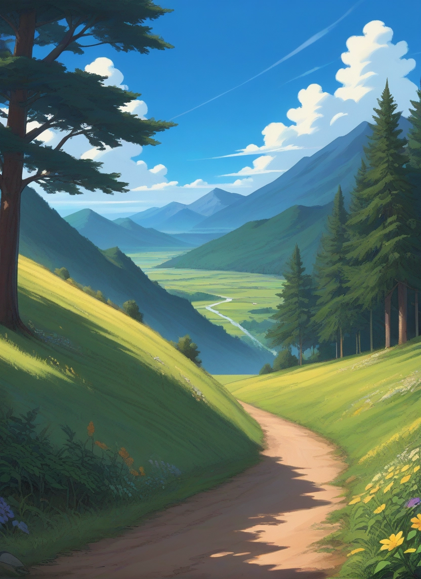 outdoors, no humans, scenery, sky, tree, cloud · Yamete.gg