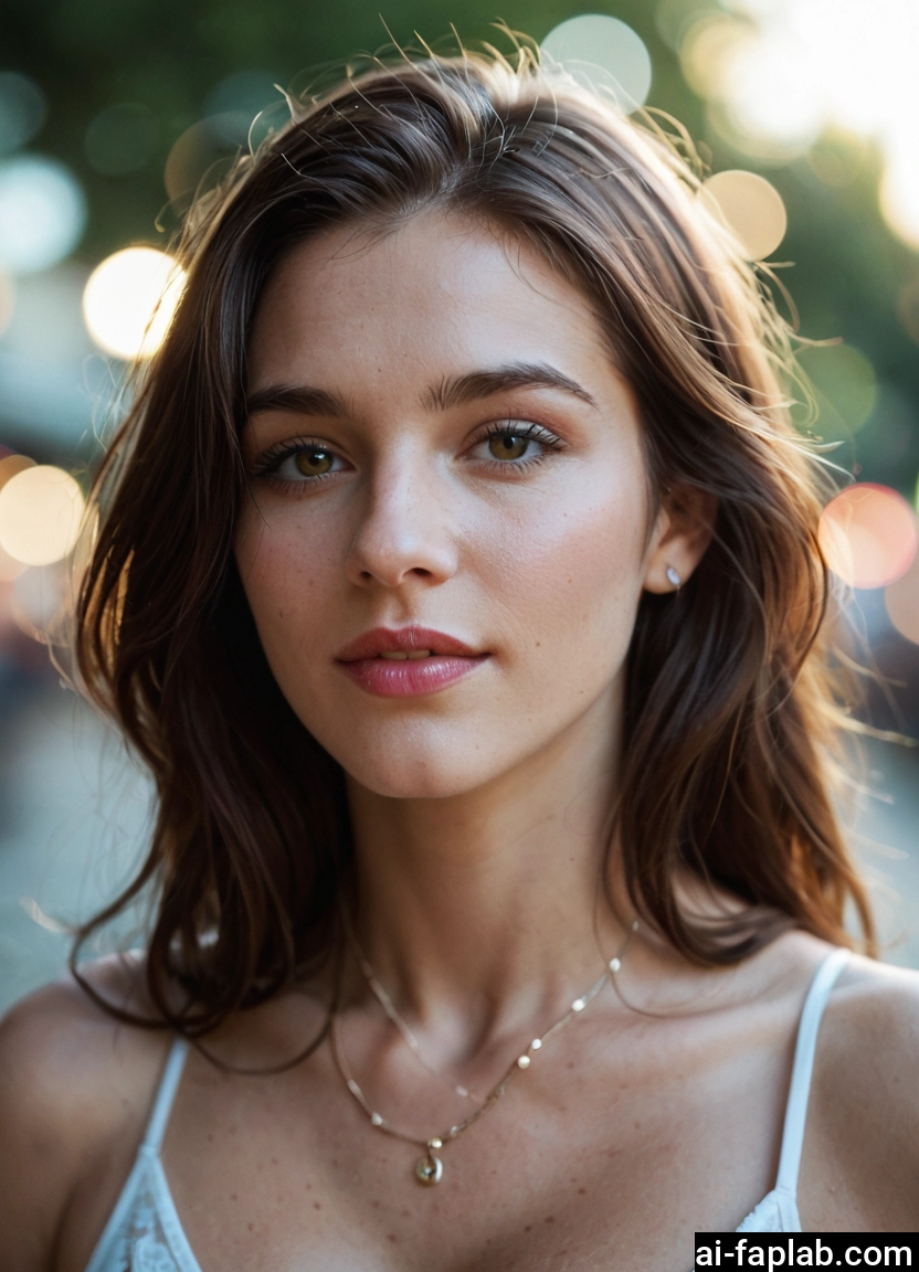 1girl, solo, jewelry, necklace, looking at viewer, brown eyes