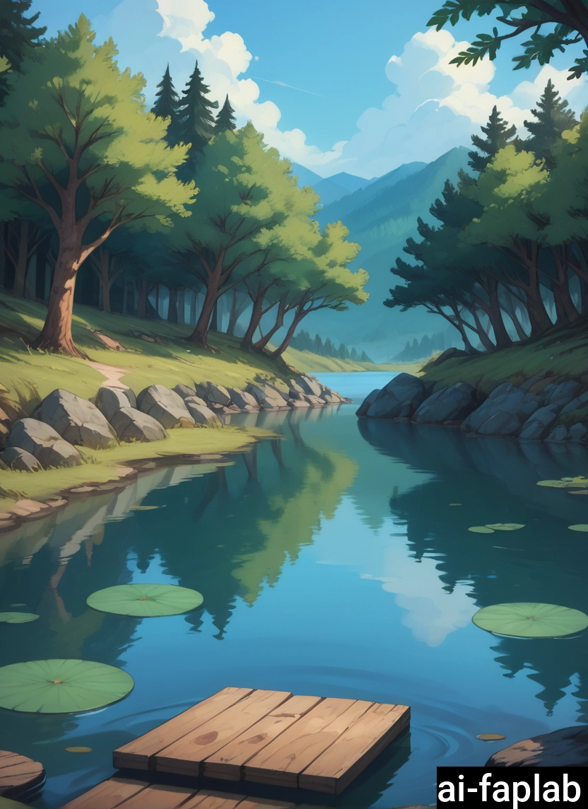 no humans, outdoors, tree, scenery, sky, cloud · Yamete.gg