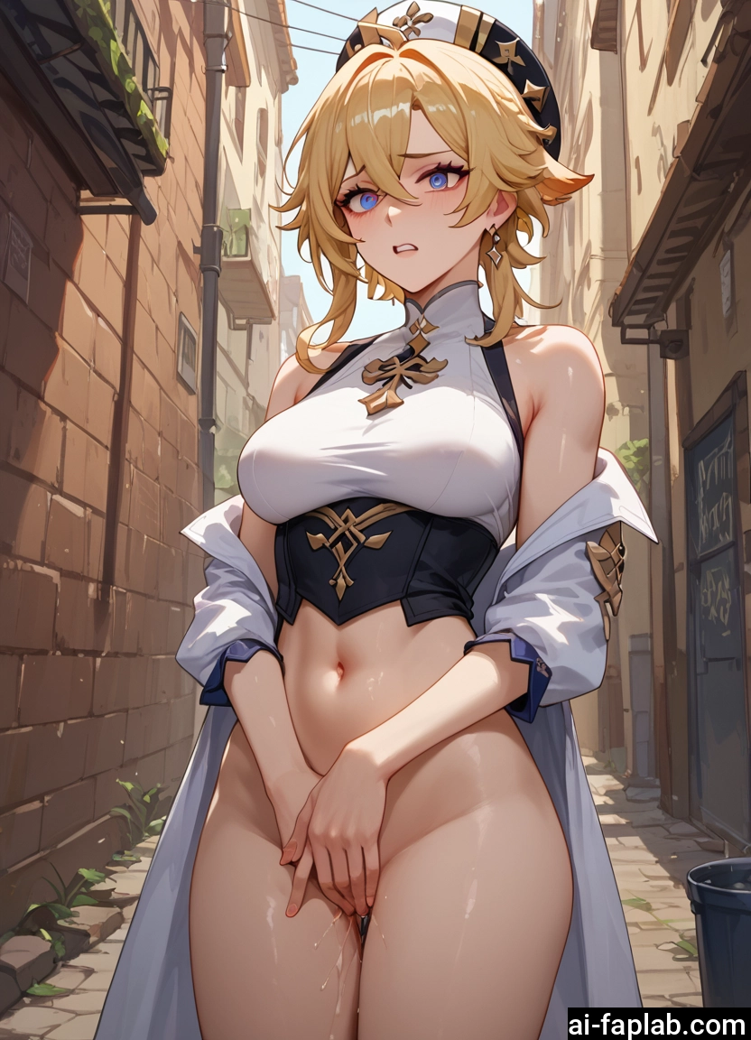 1girl, blonde hair, solo, navel, breasts, blue eyes · Yamete.gg