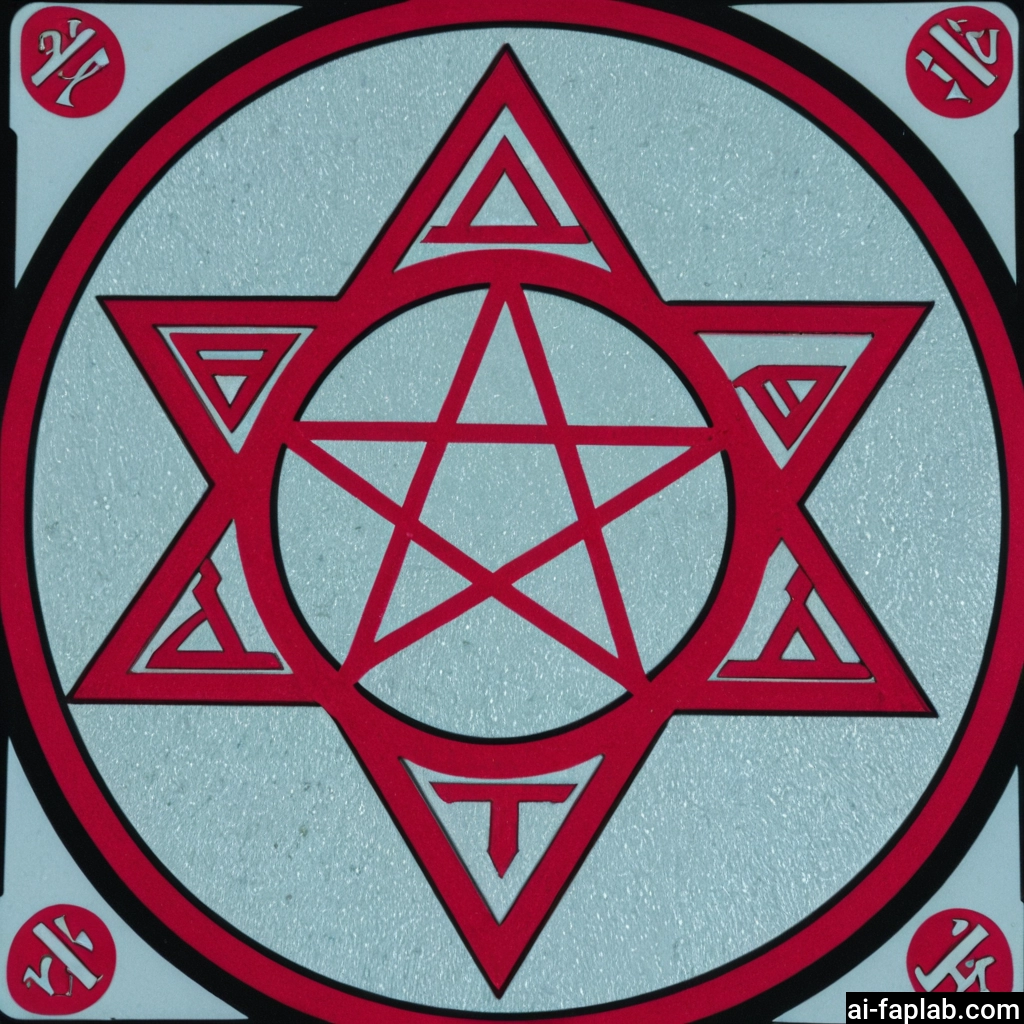 no humans, pentagram, hexagram, magic circle, symbol, star of david