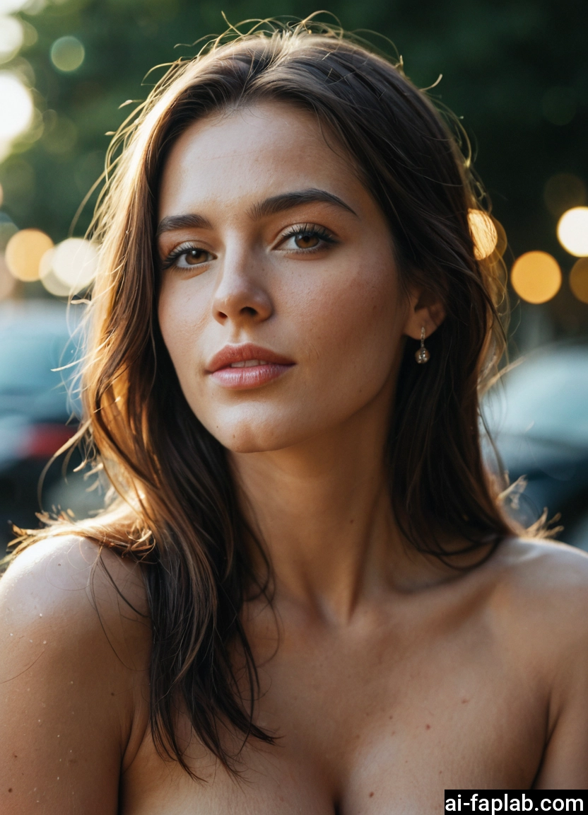 1girl, solo, jewelry, earrings, brown eyes, looking at viewer
