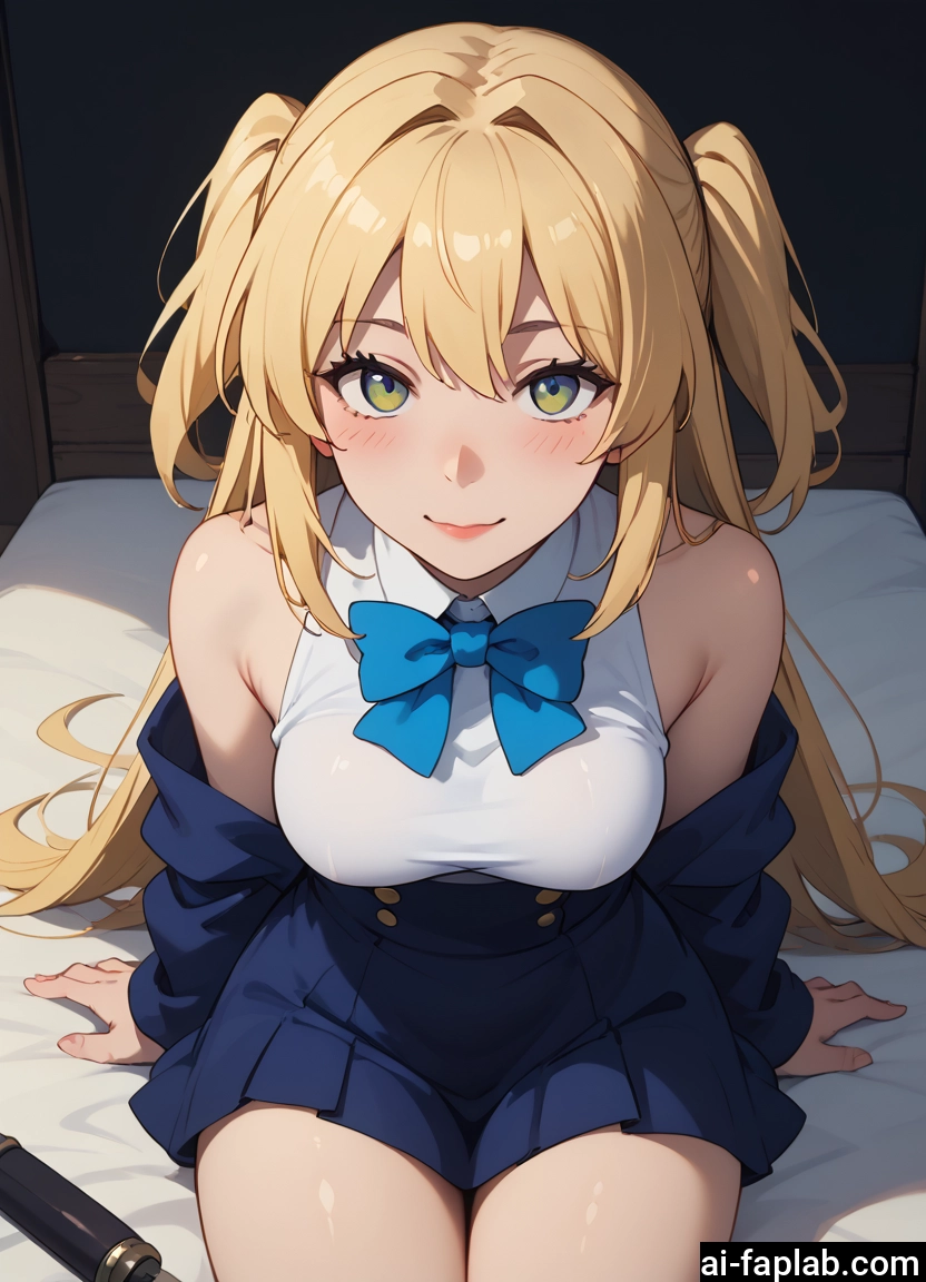 1girl, long hair, breasts, skirt, solo, looking at viewer · Yamete.gg