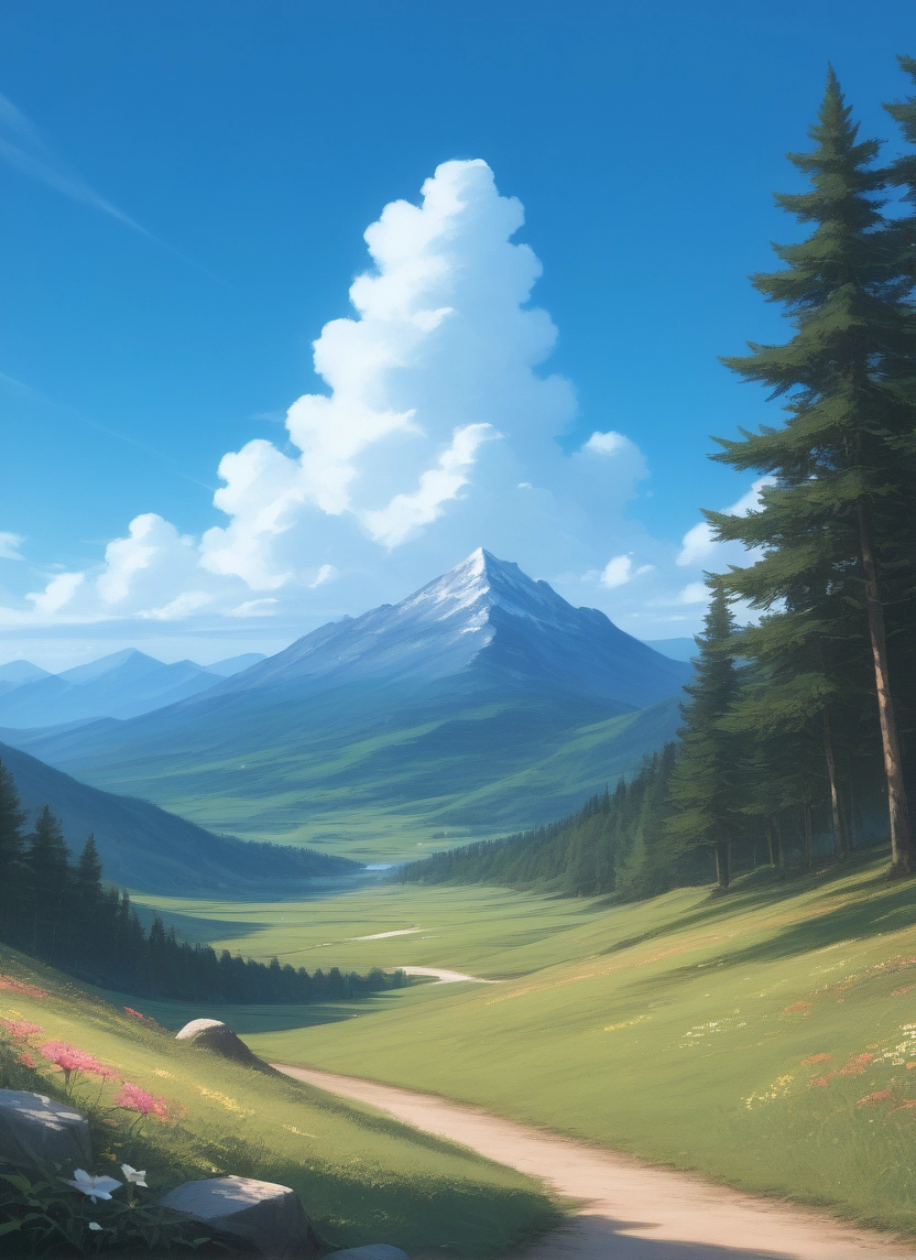 outdoors, no humans, scenery, sky, tree, day · Yamete.gg