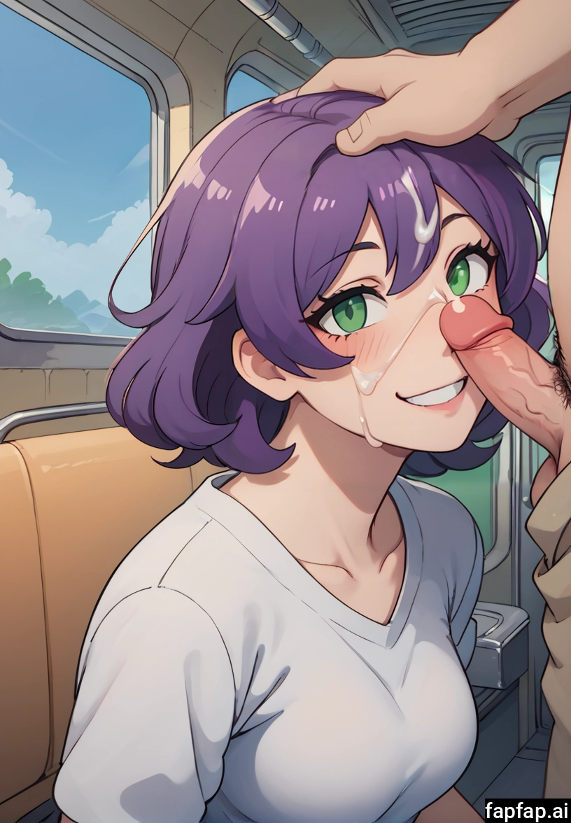 1girl, hetero, 1boy, penis, facial, green eyes · Yamete.gg
