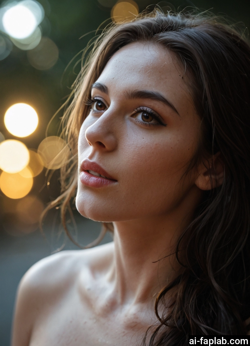1girl, solo, brown eyes, parted lips, long hair, lips · Yamete.gg