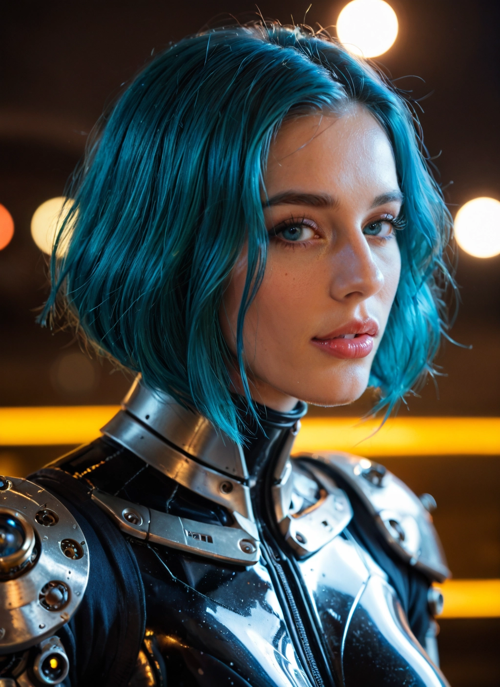 1girl, solo, looking at viewer, short hair, lips, realistic · Yamete.gg