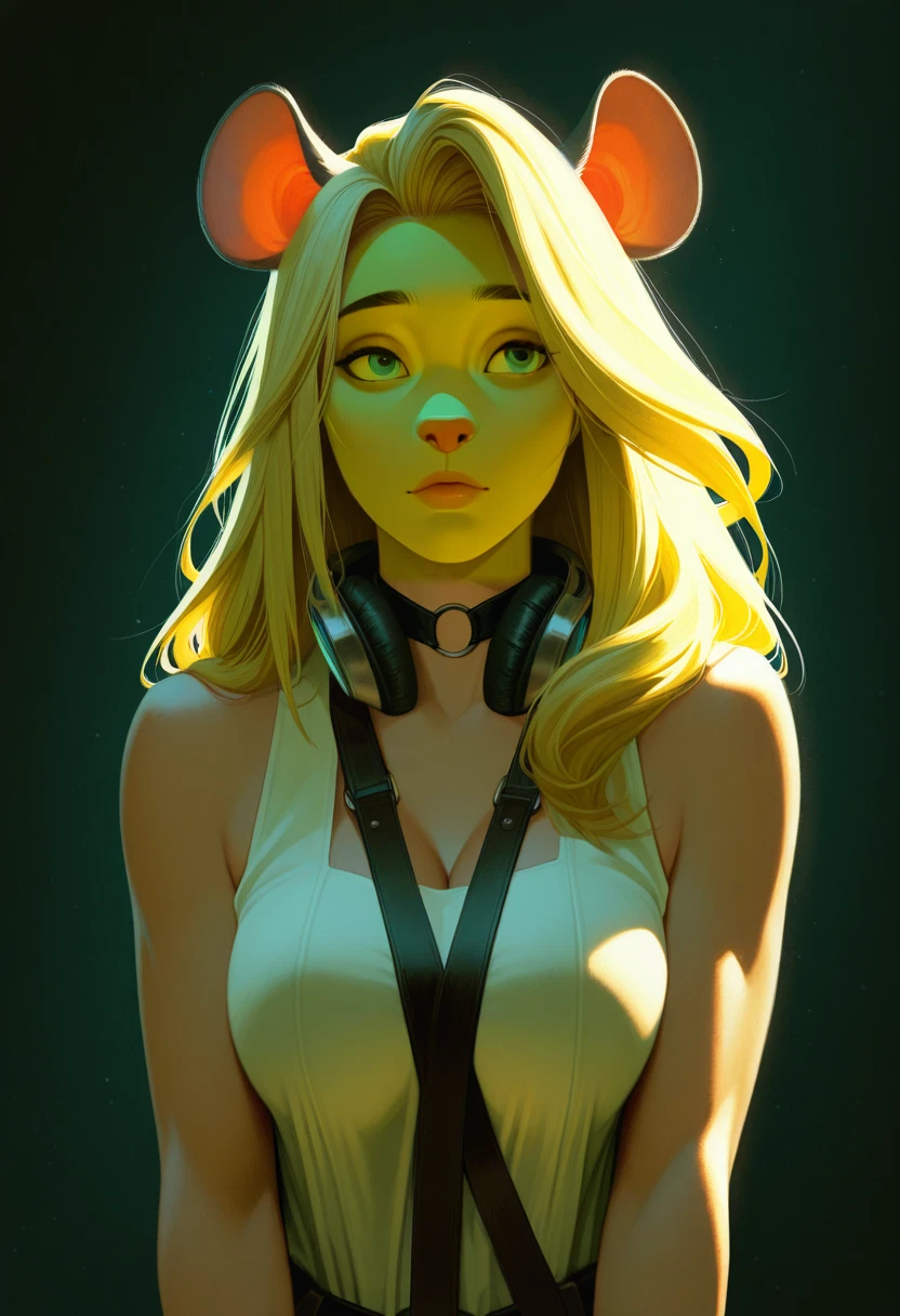 1girl, solo, animal ears, blonde hair, breasts, looking at viewer · Yamete.gg