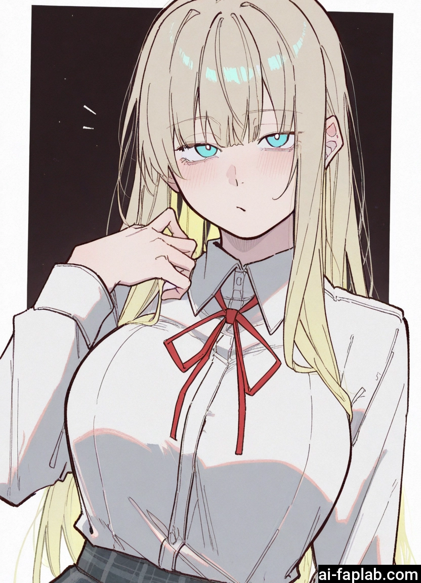 1girl, solo, long hair, shirt, skirt, breasts · Yamete.gg