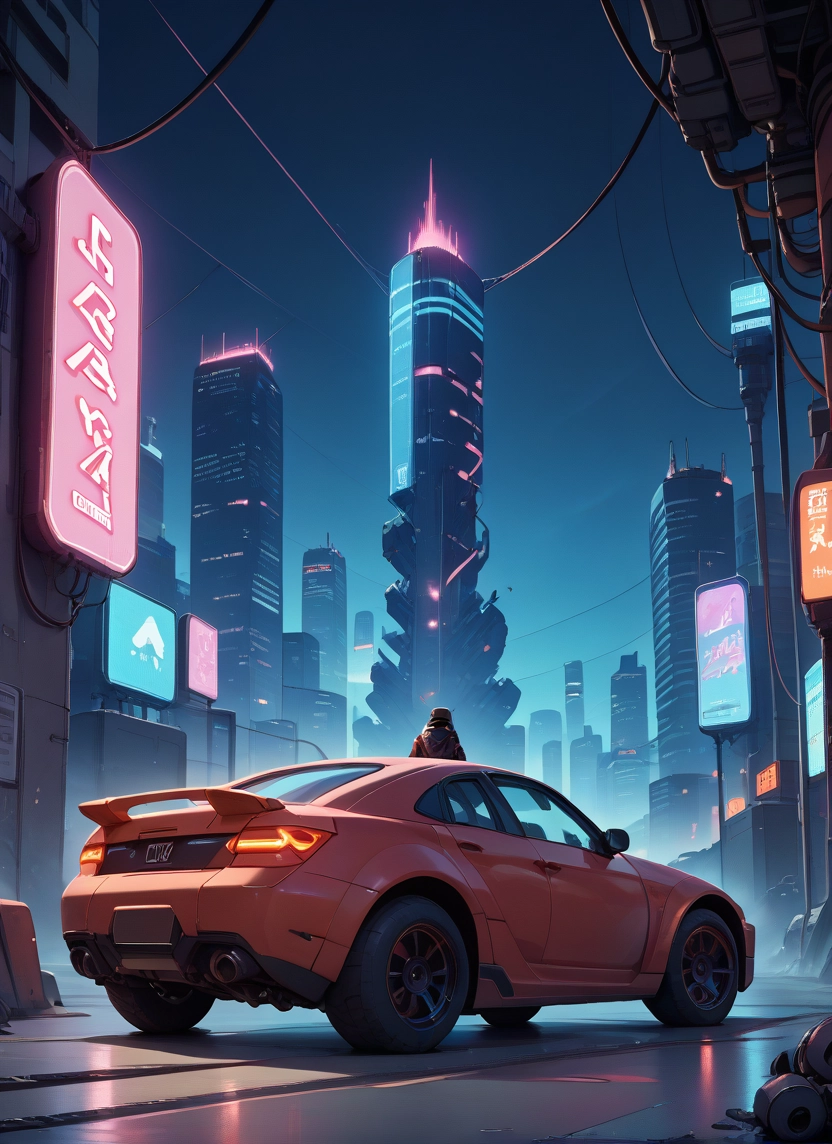motor vehicle, car, ground vehicle, outdoors, city, vehicle focus · Yamete.gg