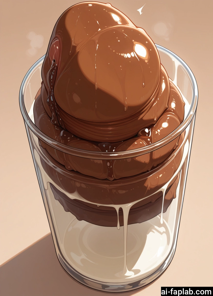 food focus, cup, no humans, penis, shiny, uncensored · Yamete.gg