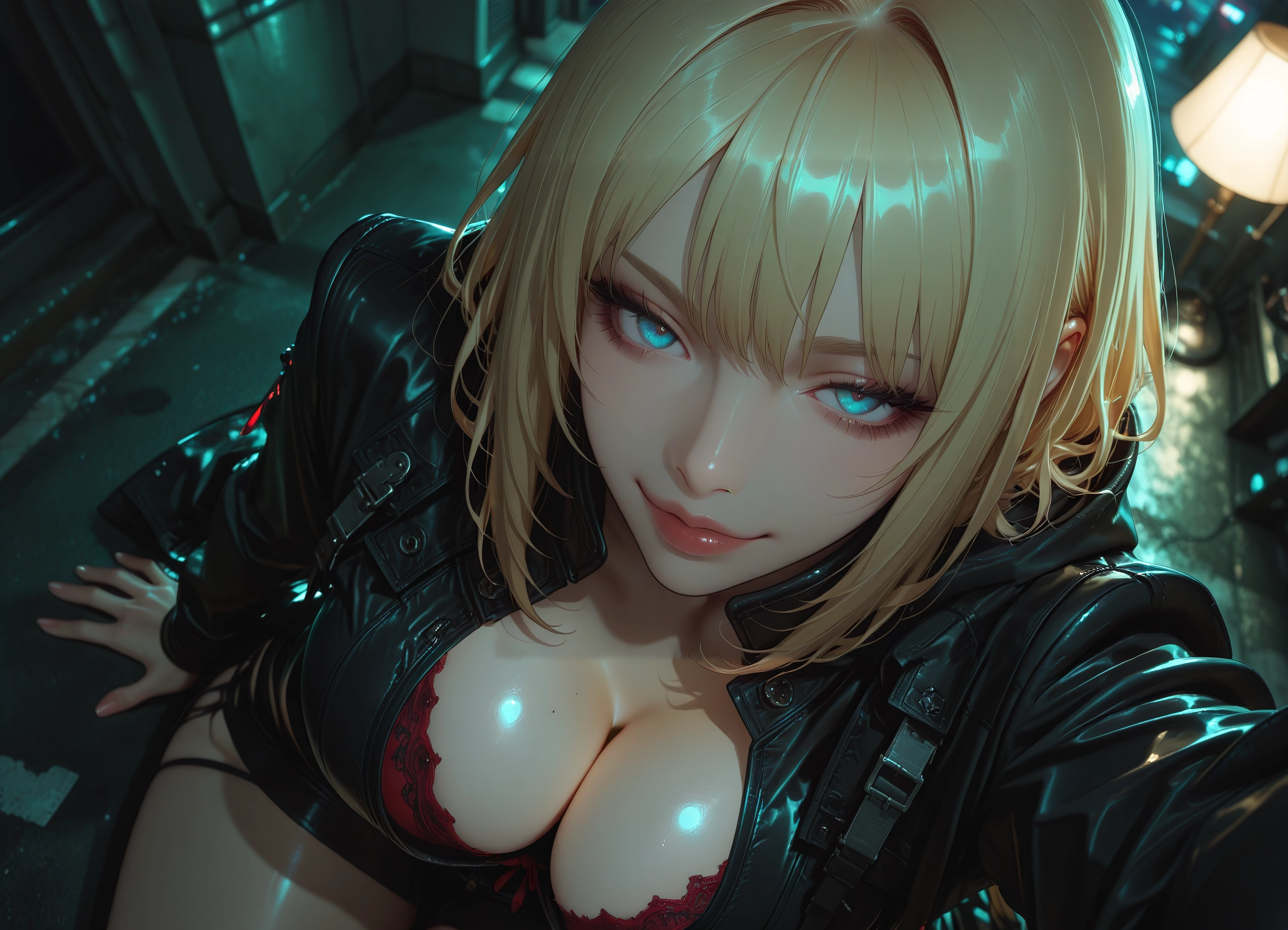 1girl, breasts, underwear, solo, bra, looking at viewer · Yamete.gg