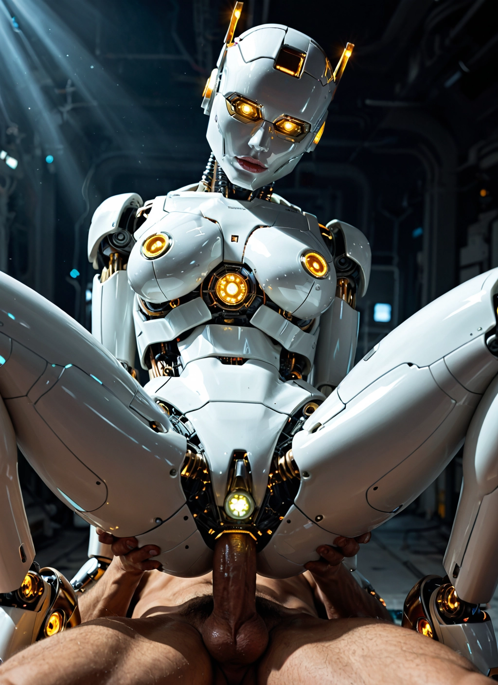 1girl, penis, 1boy, sex, hetero, robot · Yamete.gg