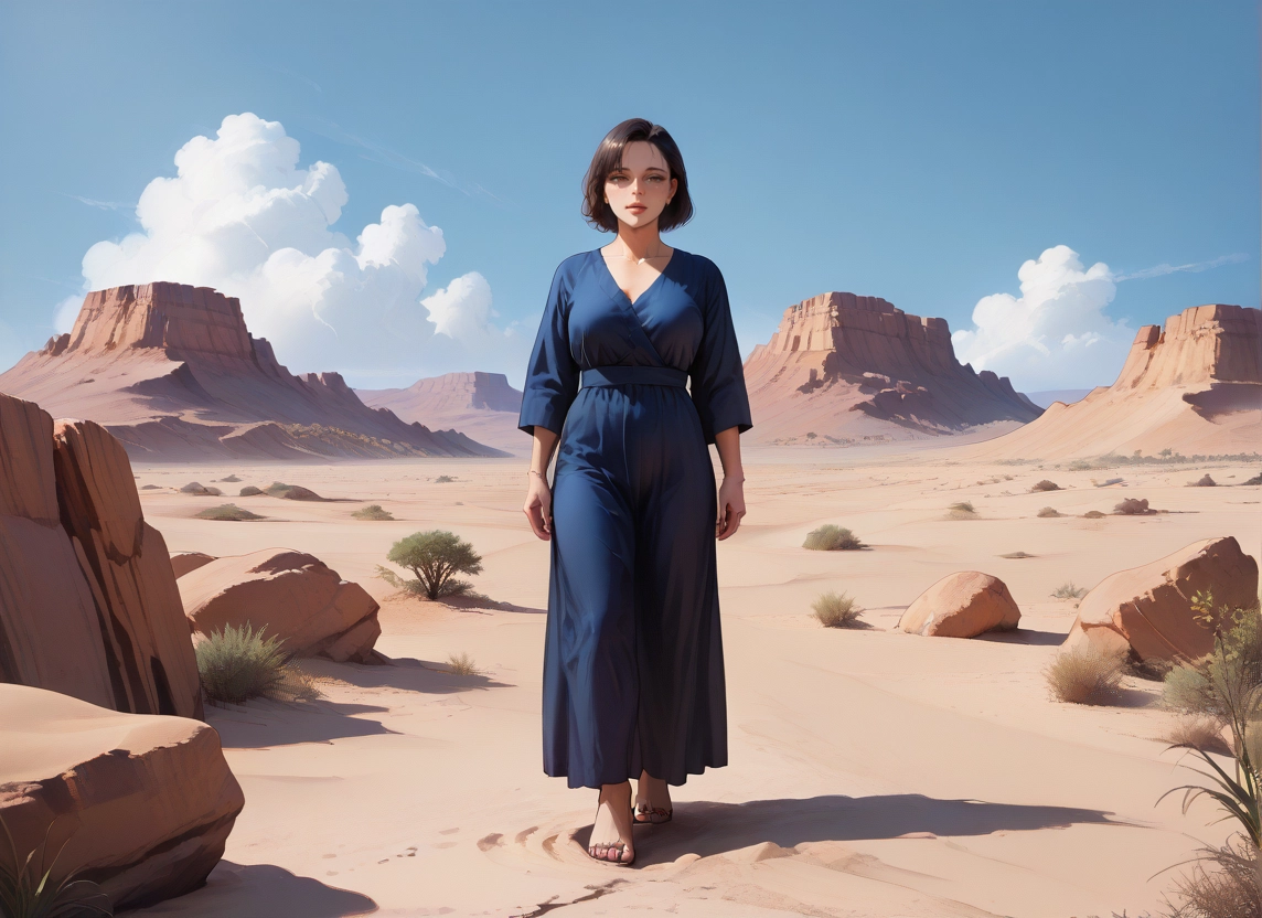 1girl, solo, outdoors, sky, short hair, day · Yamete.gg