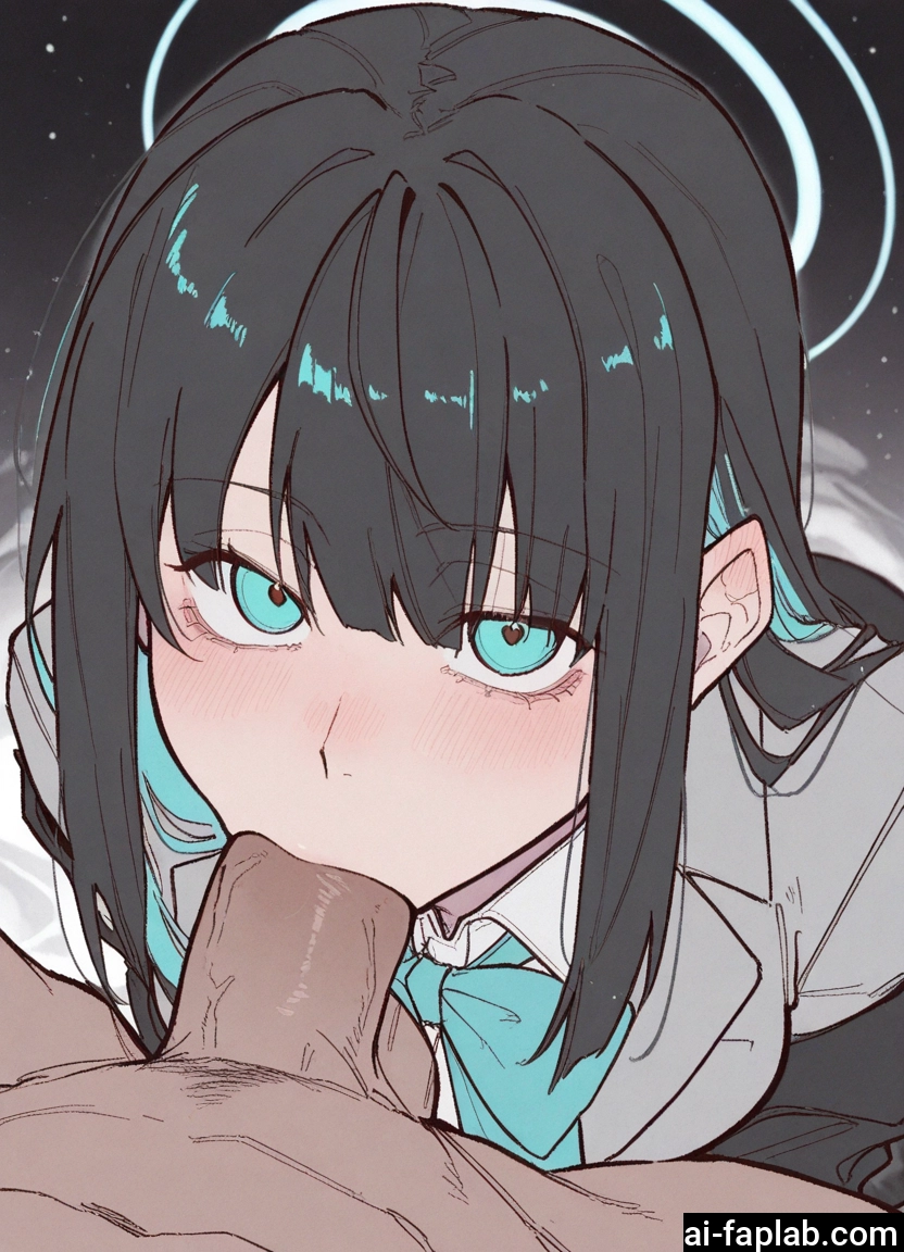 1girl, penis, oral, hetero, fellatio, 1boy