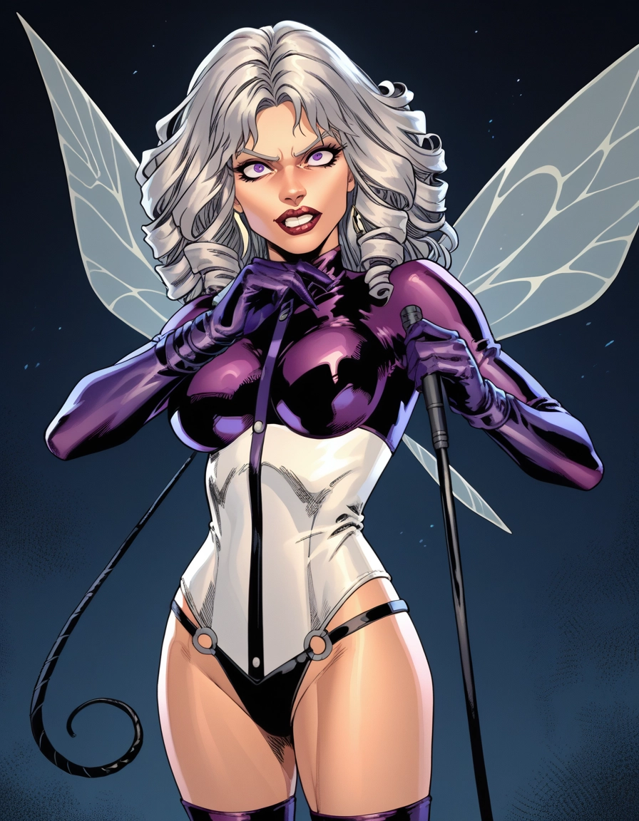 1girl, solo, wings, whip, purple eyes, fairy wings · Yamete.gg