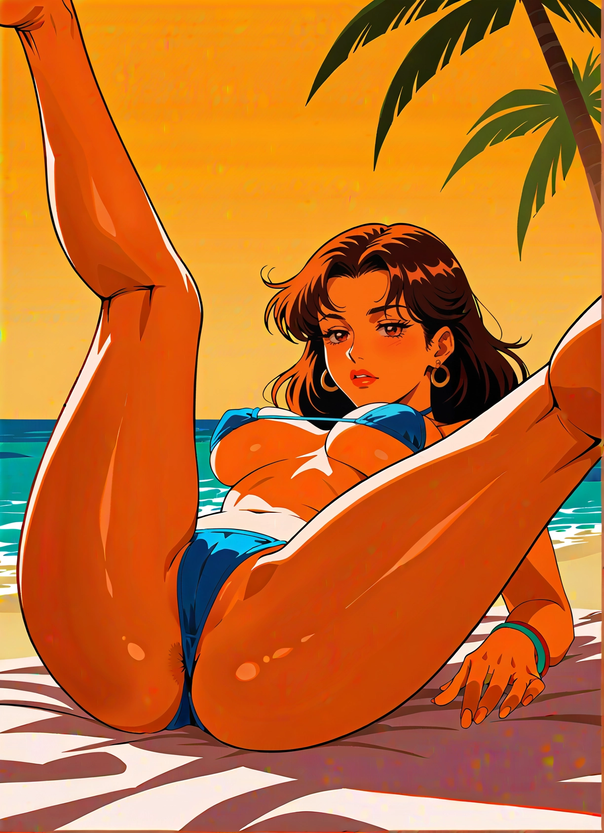 1girl, swimsuit, bikini, breasts, solo, jewelry · Yamete.gg