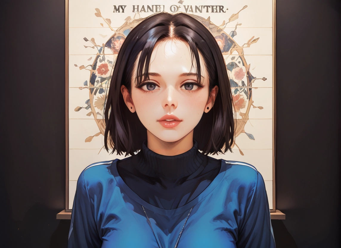 1girl, solo, jewelry, looking at viewer, earrings, short hair · Yamete.gg