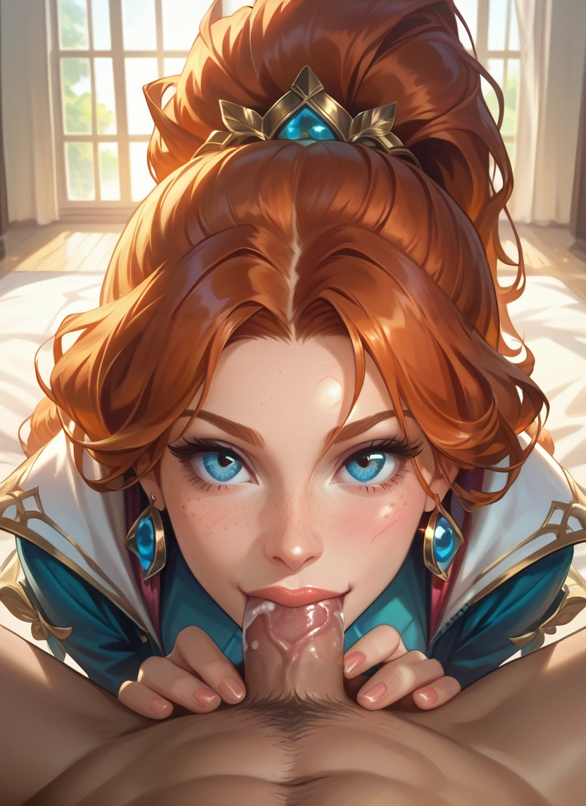 1girl, penis, 1boy, hetero, fellatio, oral · Yamete.gg