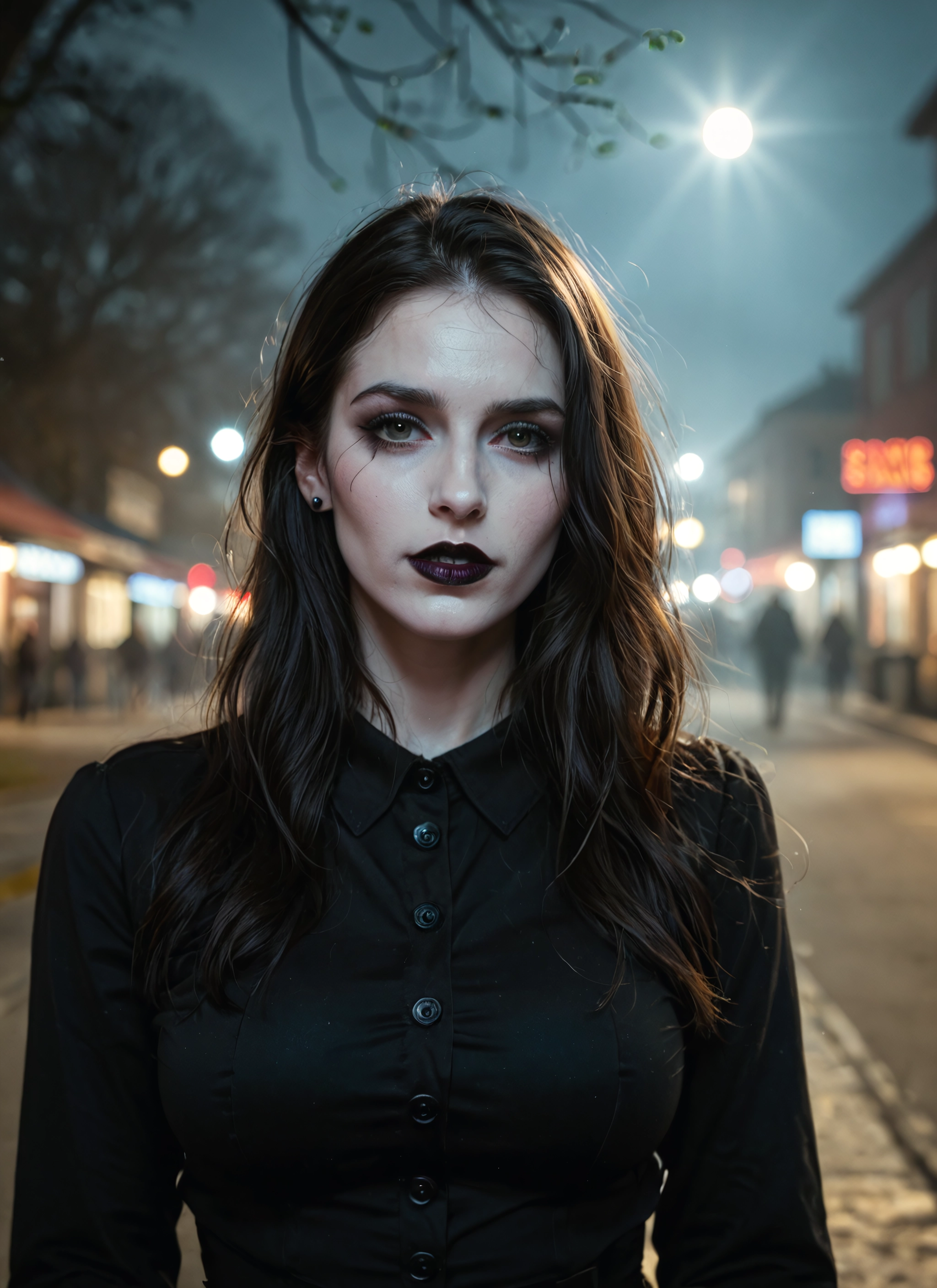 1girl, jewelry, earrings, long hair, looking at viewer, solo · Yamete.gg