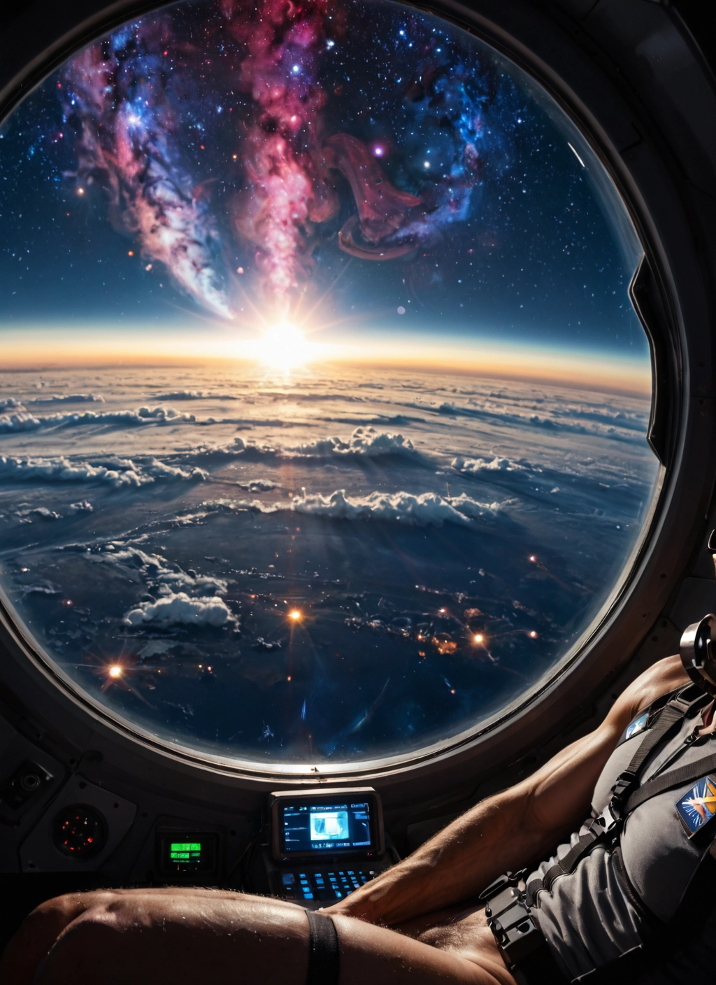 bara, space, planet, pubic hair, earth (planet), bottomless