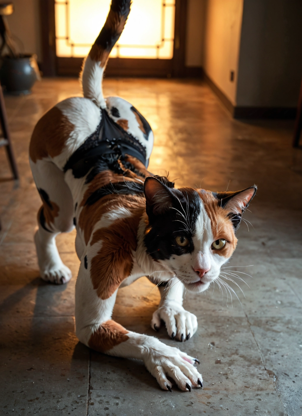 furry, cat, no humans, whiskers, solo, looking at viewer
