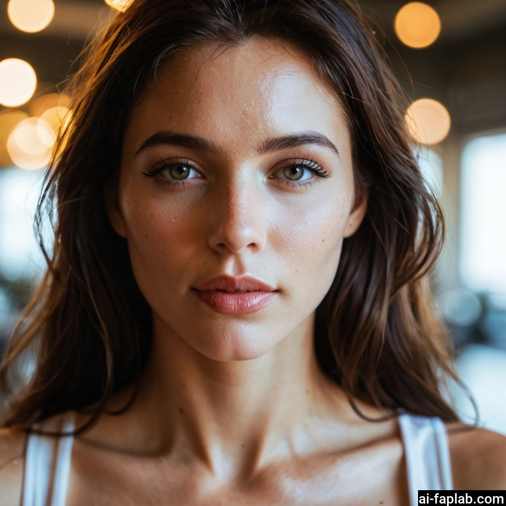1girl, solo, looking at viewer, brown hair, realistic, portrait · Yamete.gg