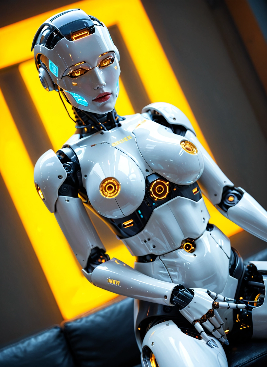 1girl, solo, breasts, robot joints, humanoid robot, robot · Yamete.gg