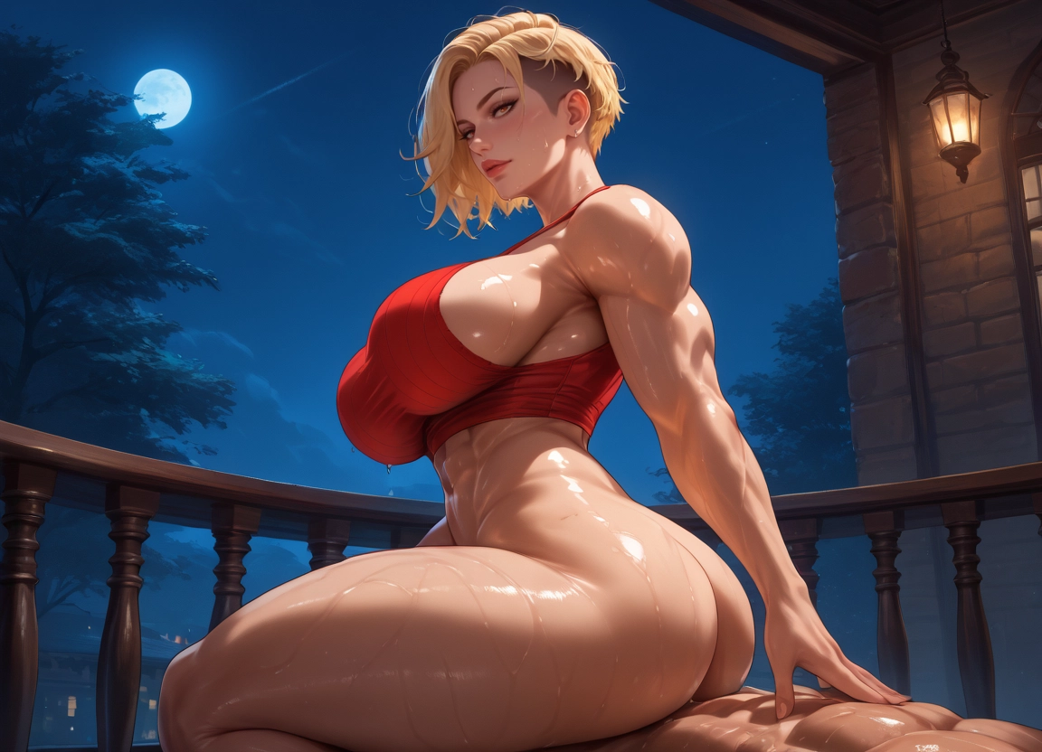 1girl, breasts, hetero, 1boy, muscular, ass · Yamete.gg