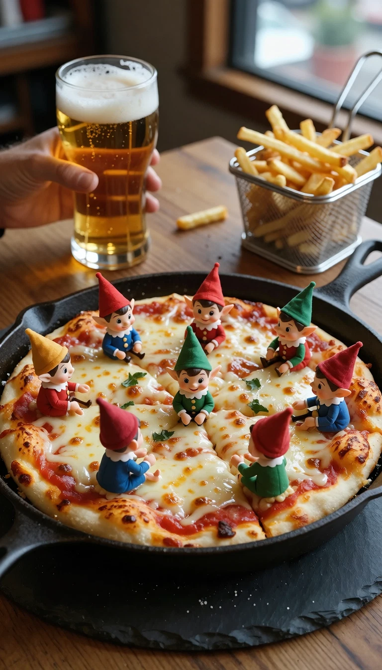 food, hat, multiple boys, mini person, cup, red headwear · Yamete.gg