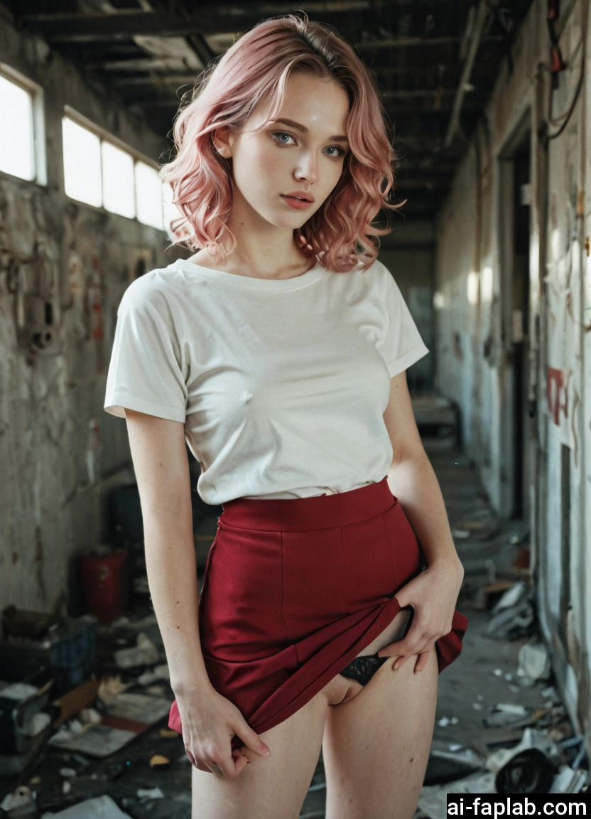 1girl, skirt, solo, underwear, panties, pussy