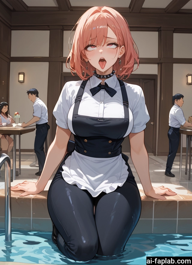 breasts, tongue, jewelry, tongue out, earrings, multiple boys