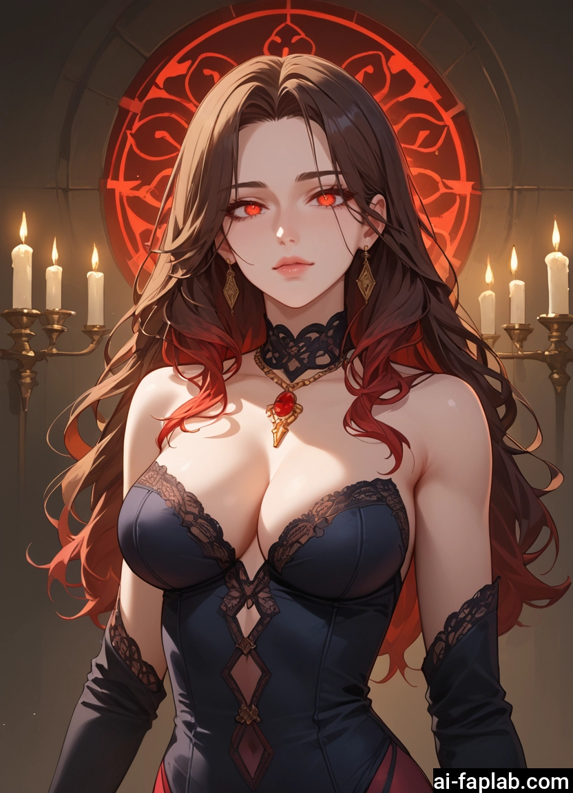 1girl, breasts, jewelry, earrings, solo, long hair · Yamete.gg