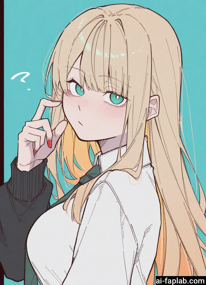 1girl, long hair, solo, blonde hair, necktie, shirt