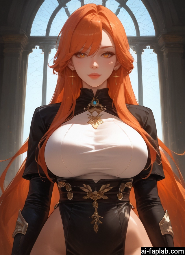 1girl, breasts, long hair, jewelry, large breasts, earrings