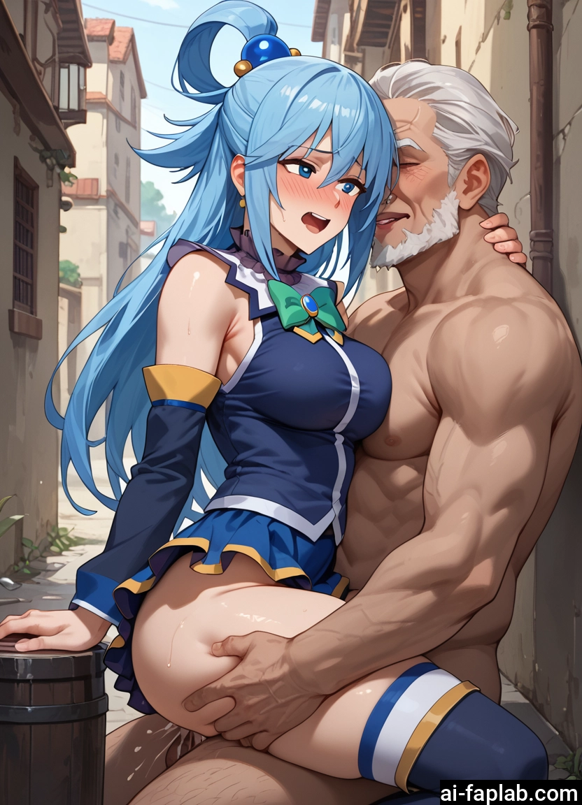 1girl, 1boy, hetero, sex, detached sleeves, thighhighs