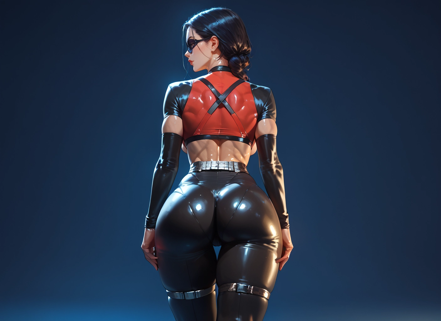 1girl, ass, breasts, looking back, solo, from behind · Yamete.gg