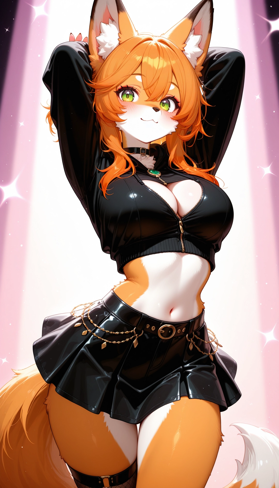 furry, 1girl, breasts, solo, animal ears, furry female · Yamete.gg
