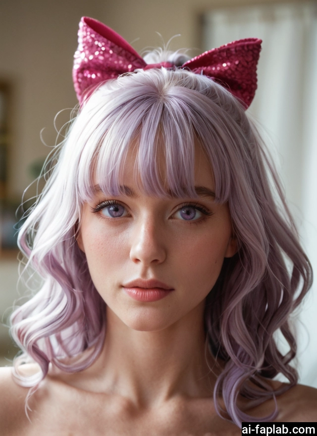1girl, solo, bow, looking at viewer, hair bow, realistic