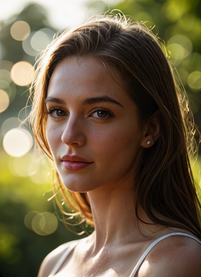1girl, solo, jewelry, earrings, looking at viewer, brown eyes · Yamete.gg