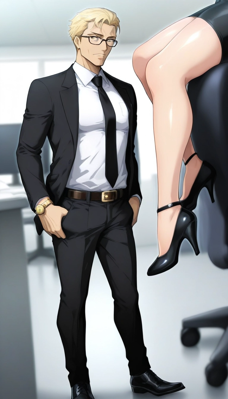 watch, wristwatch, male focus, 1boy, solo, pants · Yamete.gg