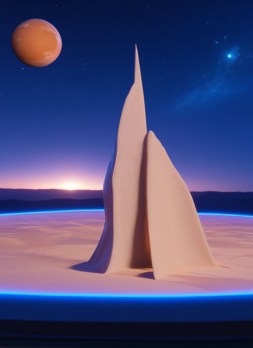star (sky), sky, no humans, starry sky, moon, outdoors · Yamete.gg
