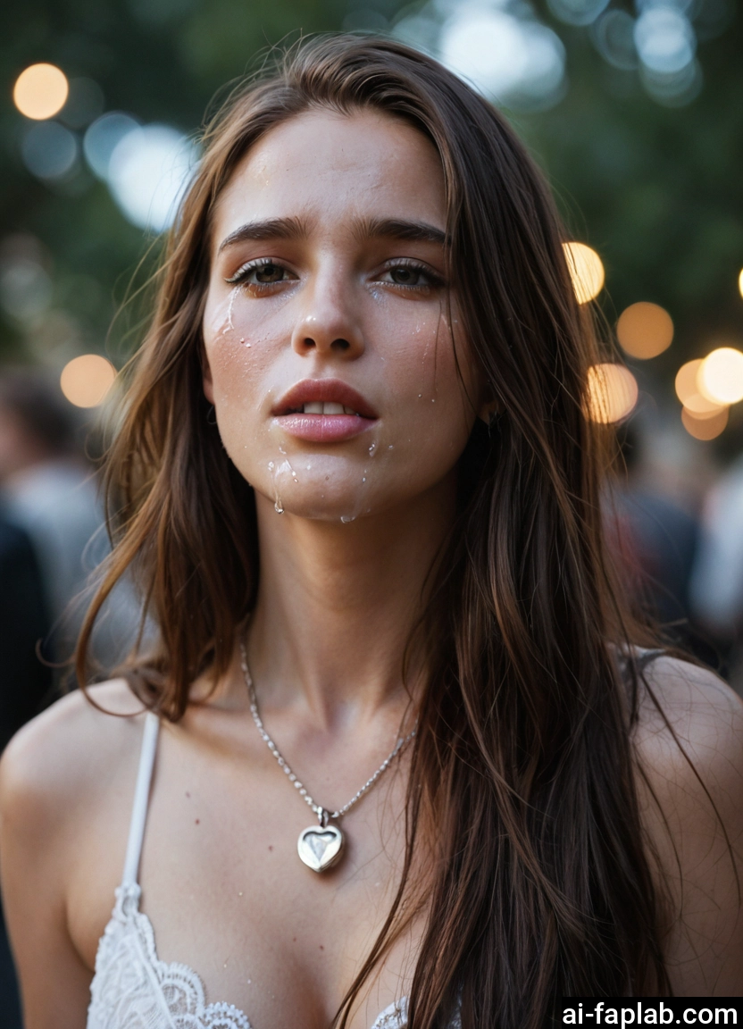 1girl, solo, jewelry, tears, necklace, long hair