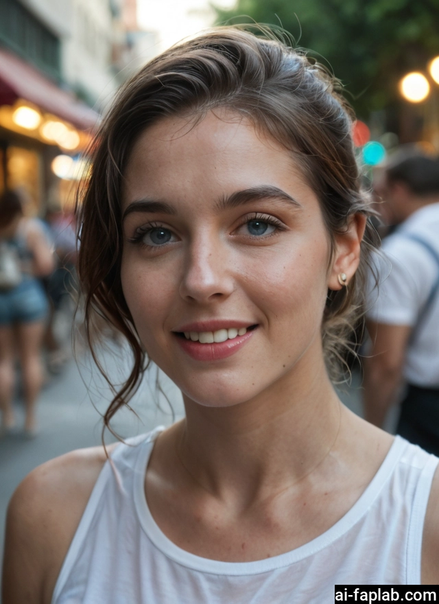 1girl, solo focus, photo (medium), smile, solo, jewelry