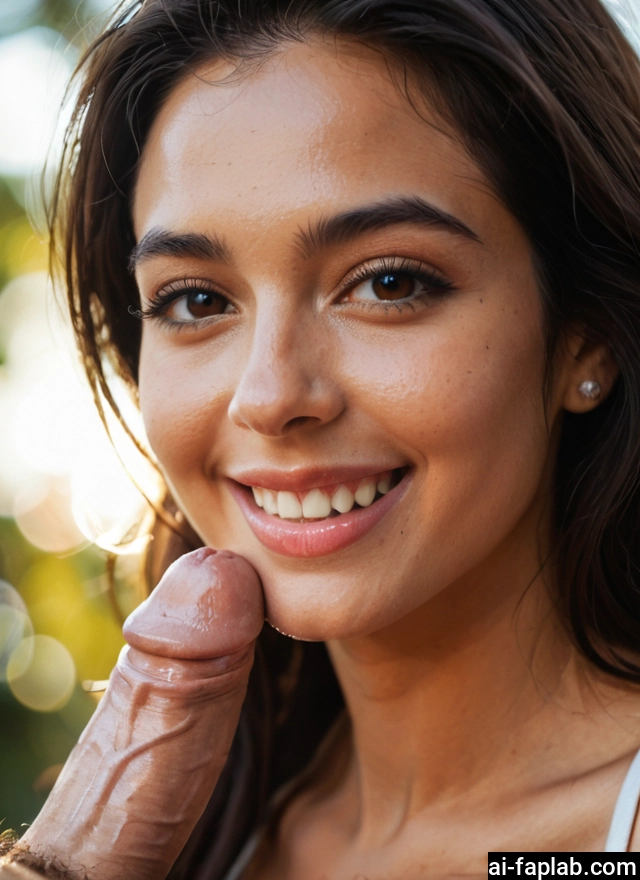 penis, 1girl, uncensored, hetero, solo focus, teeth · Yamete.gg