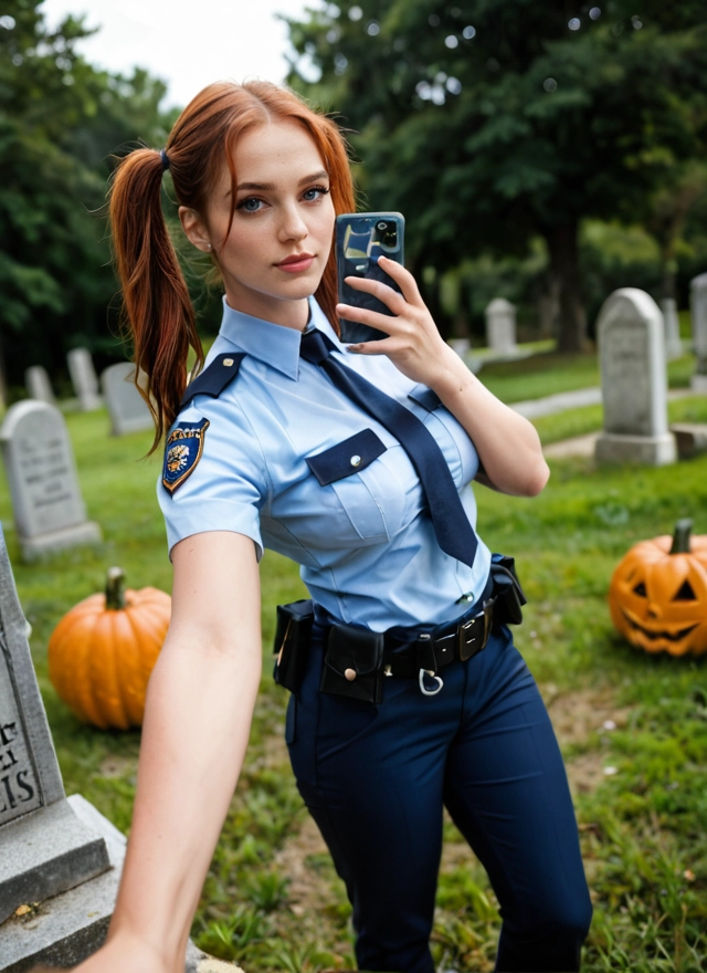 1girl, phone, solo, necktie, cellphone, uniform · Yamete.gg